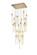 Weston 25 Light Pendant in satin gold (173|2066G36SG)
