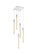 Weston Five Light Pendant in Chrome (173|2066D16C)