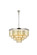 Sydney 17 Light Chandelier in Polished nickel (173|1231D32PN-GT/RC)
