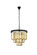 Sydney Nine Light Chandelier in Matte Black (173|1231D20MB-GT/RC)