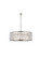 Madison Eight Light Chandelier in Polished Nickel (173|1213D32PN/RC)
