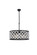 Madison Six Light Chandelier in Matte Black (173|1213D25MB/RC)