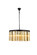Sydney Eight Light Chandelier in Matte Black (173|1208D31MB-GT/RC)