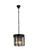 Sydney Three Light Pendant in Matte Black (173|1208D12MB-SS/RC)