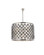 Madison Eight Light Chandelier in Polished Nickel (173|1206D27PN-SS/RC)