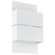 Kibea LED Outdoor Wall Light in White (217|93253A)