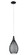 Razoni One Light Pendant in Black (217|92252A)