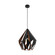 Carlton One Light Pendant in Matte Black/ Copper (217|49878A)