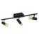 Tomares LED Track Light in Black & Gold (217|39146A)