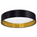 Maserlo LED Ceiling Light in Black & Gold (217|31622A)