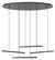 Lindoza LED Pendant in Matte Black (217|205646A)