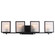 Henessy Four Light Pendant in Black & Brushed Nickel (217|203731A)