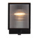 Henessy One Light Wall Sconce in Black & Brushed Nickel (217|203727A)