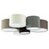 Pastore Six Light Ceiling Mount in White,Black, Taupe, Grey, Cappucino (217|203559A)