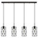 Estevau 2 Four Light Pendant in Matte Black (217|202359A)