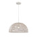 Lac Du Bonnet One Light Pendant in Matte White And White Yarn (214|DVP44208MW-WY)