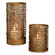 Ruhi Candleholders, Set/2 in Antiqued Gold (52|18953)