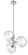 Courcelette Three Light Pendant in Chrome With Clear Glass (214|DVP27023CH-CL)