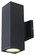 Summerside Outdoor Two Light Outdoor Wall Sconce in Black (214|DVP115015BK)