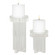 Crystal Candleholders, Set/2 in White (52|18054)