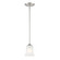 Bronson One Light Pendant in Brushed Nickel (43|D278M-5P-BN)