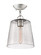 Windrush One Light Semi-Flushmount in Polished Nickel (43|D210M-SF-PN)