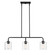 Logan Three Light Island Pendant in Matte Black (43|96438-MB)