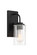 Logan One Light Wall Sconce in Matte Black (43|96401-MB)