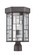Kingsley One Light Post Lantern in Aged Bronze Patina (43|32136-ABP)