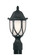 Capella One Light Post Lantern in Black (43|2866-BK)