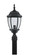 Tiverton One Light Post Lantern in Black (43|2436-BK)