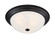 Decorative Flushmount Three Light Flushmount in Oil Rubbed Bronze (43|1257L-ORB-W)