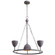 Four Light Pendant in Noir (208|10971)