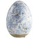 Hatch Sculpture in Blue And White (208|07404)