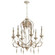 Lolina Six Light Chandelier in Persian White (208|06577)