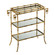 Bamboo Tray Table in Gold (208|04208)
