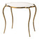 Flora Side Table in Gold/White (208|03039)