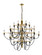 Hayden 30 Light Chandelier in Shinny Gold (401|9959P34-30-617)