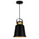 Elisa One Light Pendant in Black (401|9845P10-101)