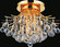 Princess Six Light Flush Mount in Gold (401|8012C20G)