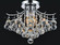 Princess Four Light Flush Mount in Chrome (401|8012C16C)