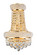 Empire Three Light Wall Sconce in Gold (401|8001W12G-B)
