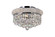 Empire Three Light Flush Mount in Chrome (401|8001C12C)