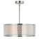 Mikayla Three Light Chandelier in Satin Nickel (401|5555P17SN)