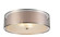 Mikayla Five Light Flush Mount in Satin Nickel (401|5555C22SN)