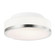 Frosted One Light Flush Mount in Satin Nickel (401|5479C8SN-R)