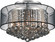 Radiant Nine Light Flush Mount in Chrome (401|5062C20C (Smoke + B))