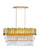 Deco Nine Light Pool Table Light in Medallion Gold (401|1112P38-9-169)