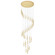 Andes LED Pendant in Satin Gold (401|1103P40-36-602)