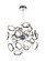 Colette LED Chandelier in Chrome (401|1054P31-601)